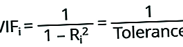 Фактор варијације инфлације - формула