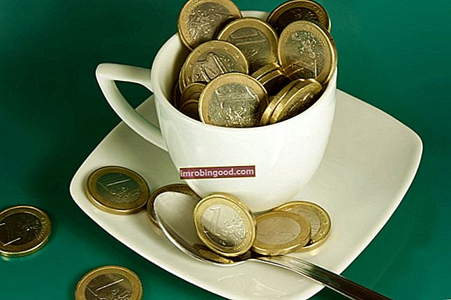Metoda úhrady nákladů - pohár s eurem