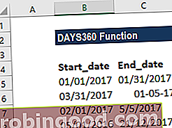 Mis on funktsioon DAYS360?