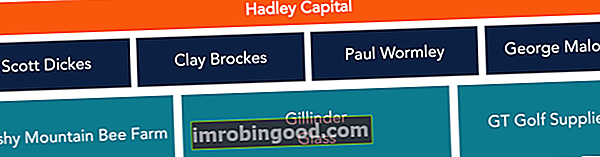 Portfoliové společnosti společnosti Hadley Capital